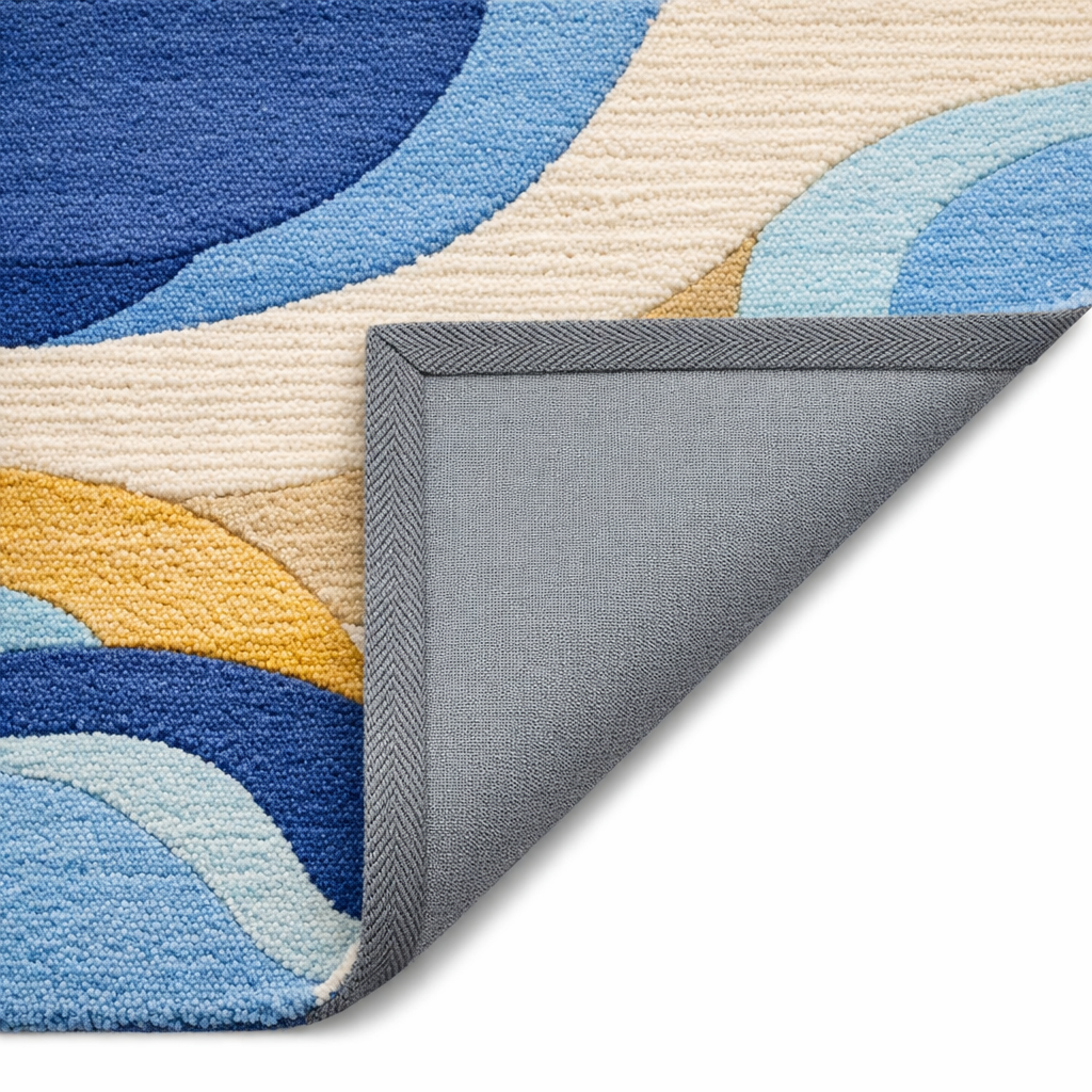 Coastal Modern Hand Tufted Rugs - Image 3