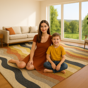 Harvest Wave Hand Tufted Rugs