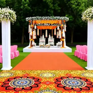 Mandap Non Woven Flooring