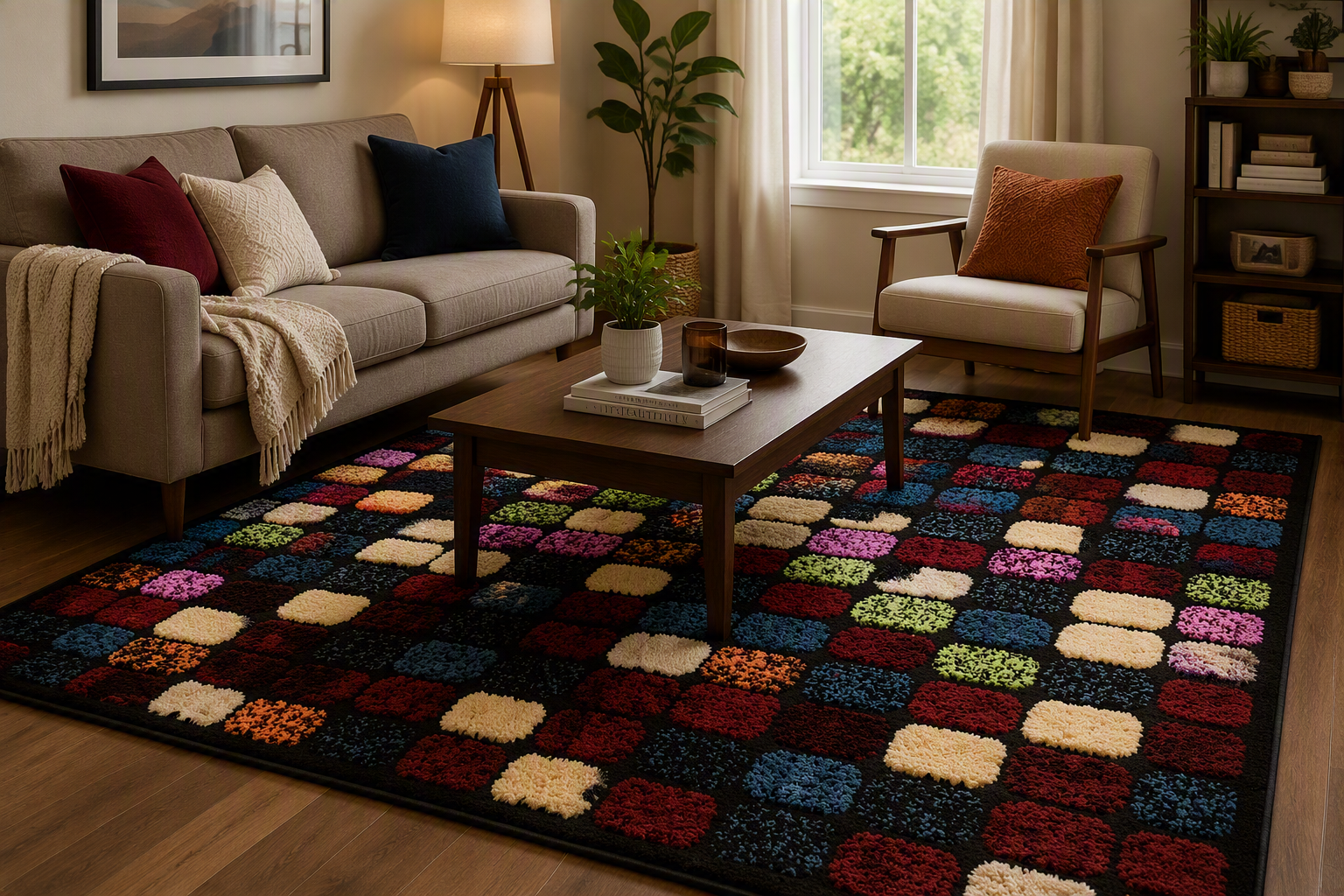 Garnet Machine Made Carpet & Rugs
