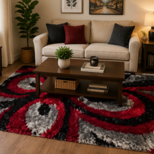 Jade Shaggy Machine Made Carpet & Rugs
